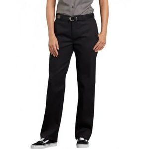 NEW Dickies 774F FLEX Original Fit Work Pants Black Women's Size 16 NWT